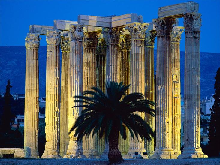 Tapety Na Pulpit - Temple of Olympian Zeus, Athens, Greece.jpg