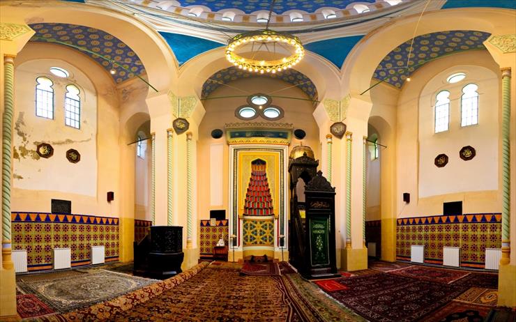 Architecture - Tatar Mosque in Constanta - Romania interior.jpg